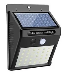 Lámpara Led Exterior Con Panel Solar(3 Modos)