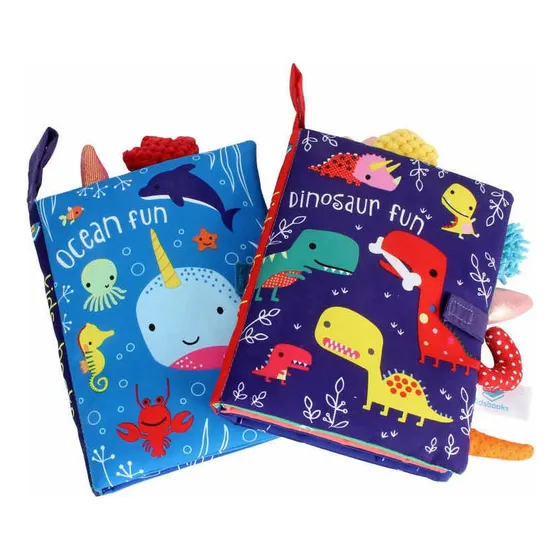 Libro Sensorial Estimulación Bebe Niño Juguete Sonajero