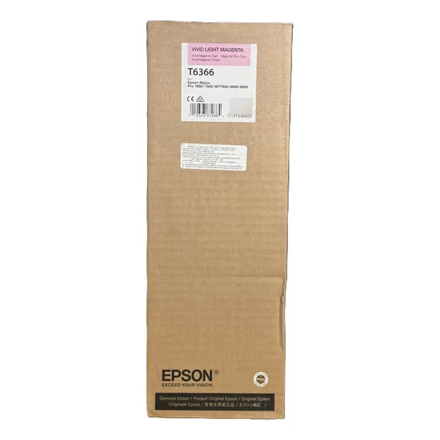 Cartucho Epson Stylus Pro T6366 Vivid Light Magenta T6366