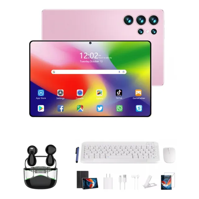 Tablet S10-A 11.6 Android 13 12gb Ram 512 Gb Rom 2 4g 5g Wifi Octa-Core 2.0 Ghz 8800mah Fhd Widevine L1 Bt5 Deiaao