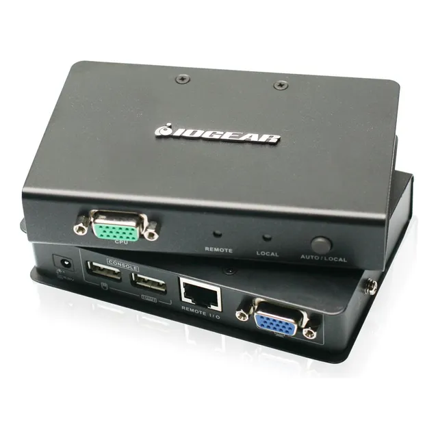 Iogear Usb 2.0 Vga Kvm Console Extender De Hasta 500 Pies,