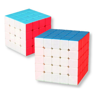 Combo 2 Cubos De Rubik 4x4 5x5 Profesional Stickerless Combo 2 Cubos De Rubik 4x4 5x5 Profesional Stickerless