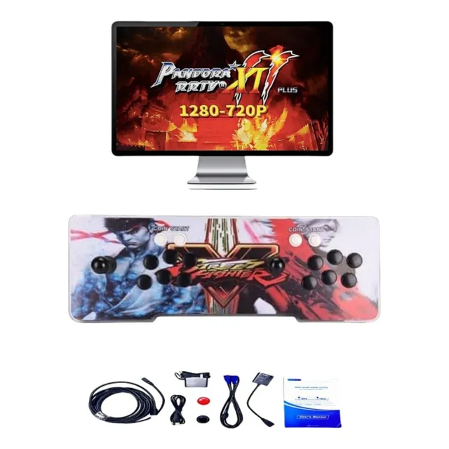 Fightstick Control-tablero Arcade Plug And Play Edition