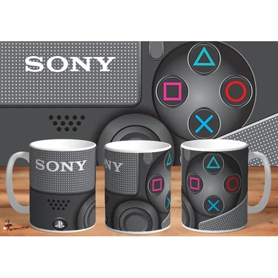 Taza Sony Playstation 4 Joystic 4k Fans Art