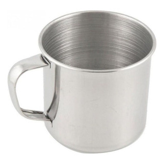 Caneca 100% Em Aço Inoxidavel Com Alça De 700 Ml Kehome Caneca 100% Em Aço Inoxidavel Com Alça De 700 Ml Kehome