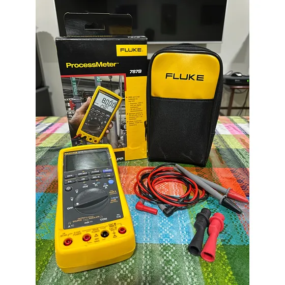 Nuevo - Multimetro Fluke 787b Processmeter + Estuche + Kit