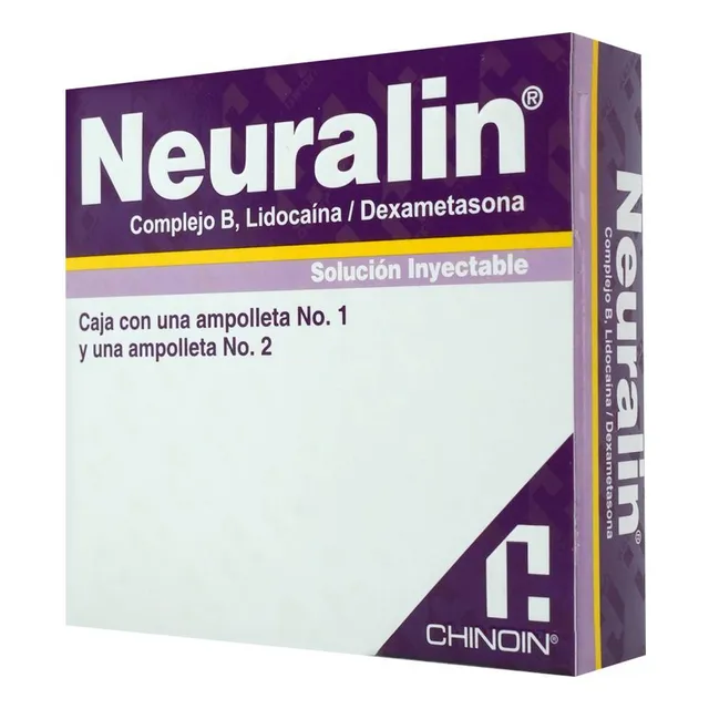 Neuralin Solución Inyectable, 1 Ampolleta 1 Ml + 1 Ampolleta 2 Ml