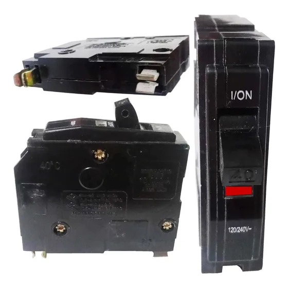 Breaker Eléctrico Tric Qo 1 Polo 15 20 30 40 50 60 Amp S4