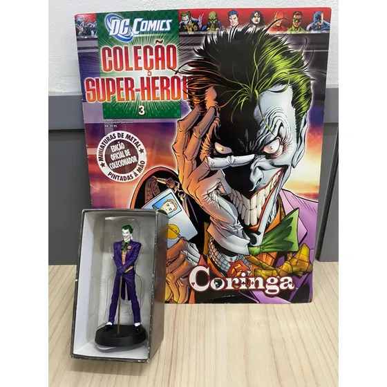 Miniaturas Dc Comics Eaglemoss - Coringa ( Edição: 03 )