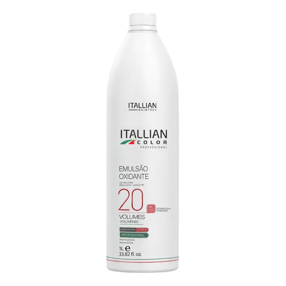 Emulsão Oxidante 20 Volumes 1 Litro | Itallian Color