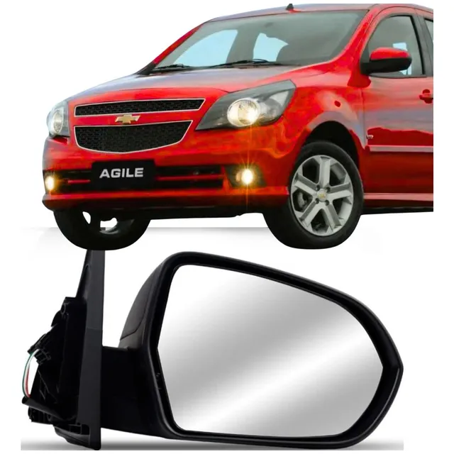 Retrovisor Agile 2009 2010 2011 2012 2013 2014 2015 Eletrico