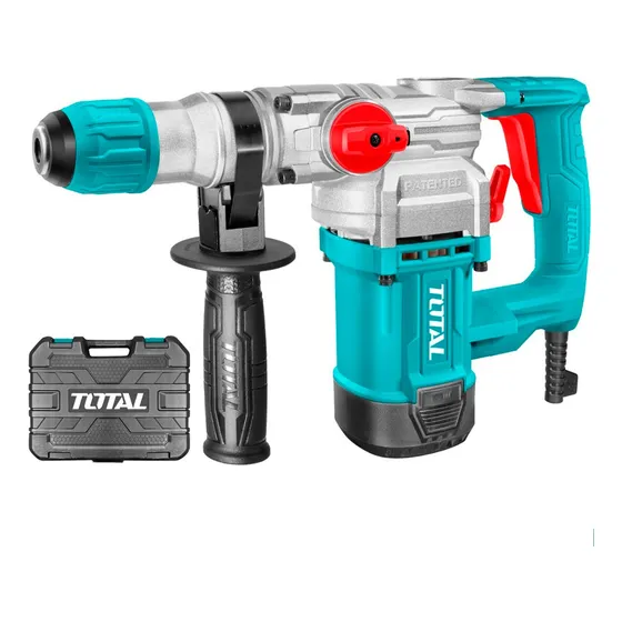 Rotomartillo Total 1050w Industrial 4.5 J Encastre SDS Plus Incluye Maletín Y Accesorios TH110266 220V