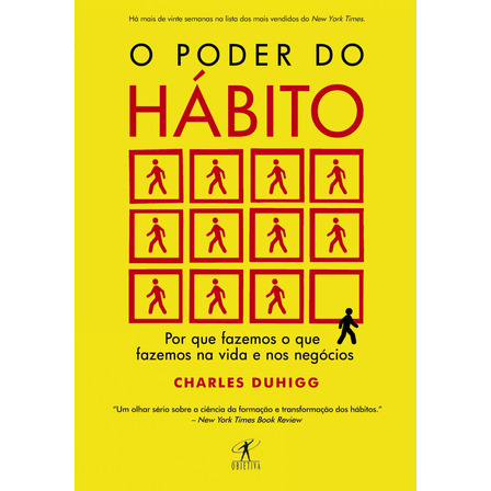 O poder do hábito, de Duhigg, Charles. Editora Schwarcz SA, capa mole em português, 2012