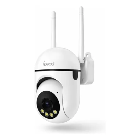Câmera De Segurança Wi-fi 3mp Visão Noturna Colorida Áudio Branco