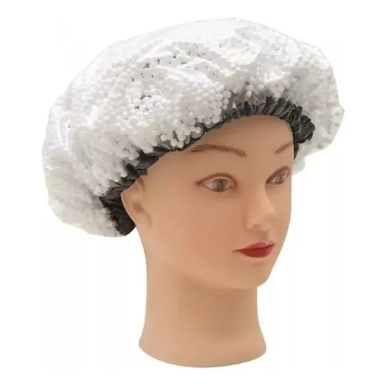 Touca Metal Com Isopor Line Cabelo Hidratação Luzes Calor
