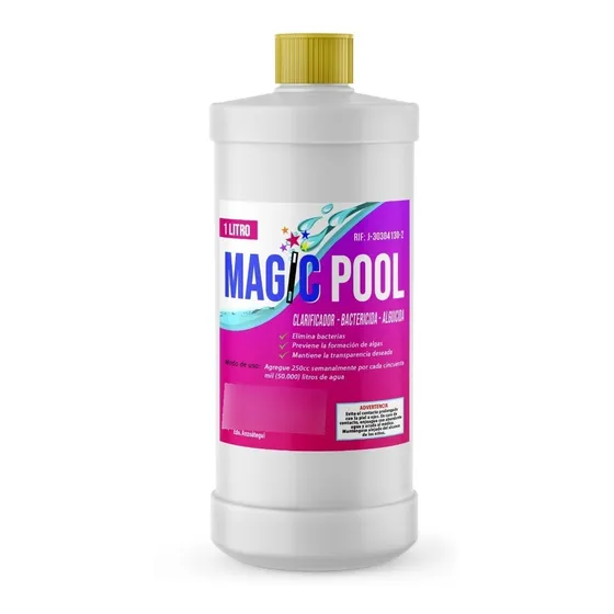 Magic Pool 3 En 1 Clarificante Alguicida Bactericida Piscina