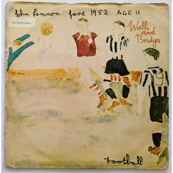 Lp John Lennon - Walls And Bridges - Encarte - 1974