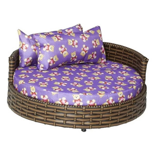 Cama Para Pet Animais De Estimação Junco Sintético Uv Maitê Cama Para Pet Animais De Estimação Junco Sintético Uv Maitê