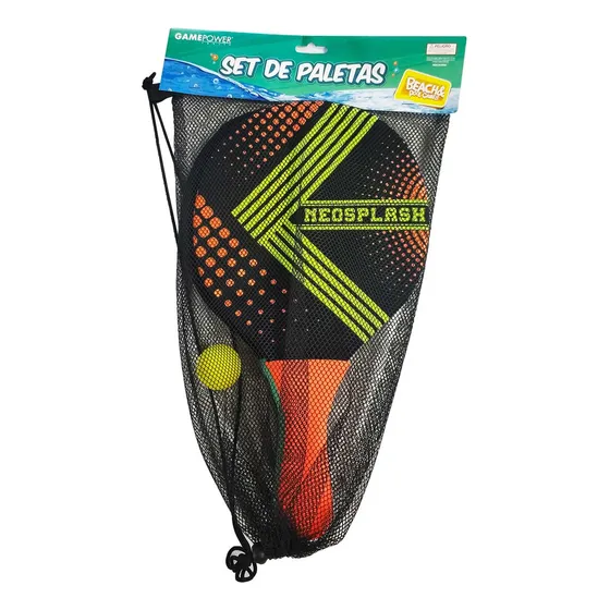 Set De Paletas - Game Power Color Negro