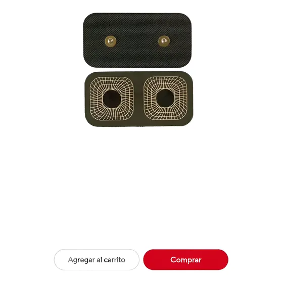 Electrodo Parche Electroestimulacion Compatible C/compex X2