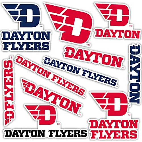 Pegatina De Universidad De Dayton Flyers Ud, Calcomaní...