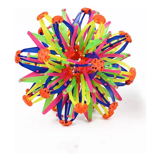 1 Bola Inflable Mágica Colorida Con Forma De Flor
