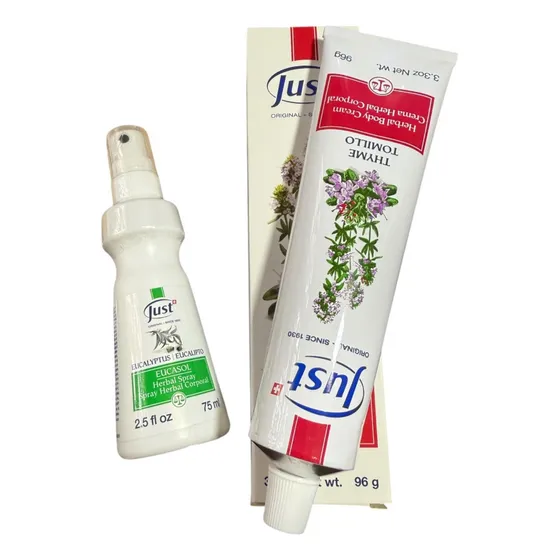 Crema De Tomillo + Eucasol = Duo Perfecto Just