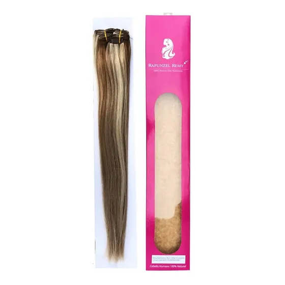 Extensiones De Cabello Puro 100% Humano Rapunzel Remy