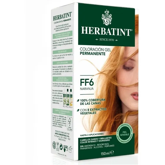 Tintura Permanente Ff6 - Naranja Herbatint