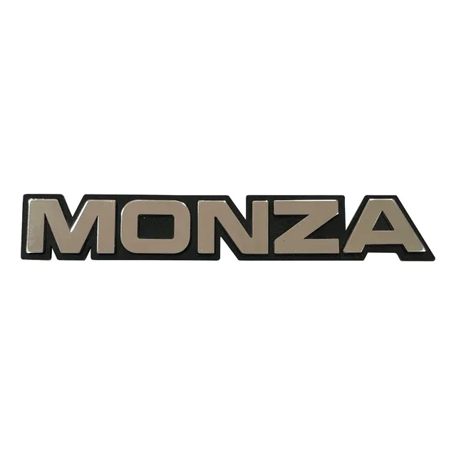 Emblema Monza Cromado Chevrolet ( Incluye Adhesivo 3m)