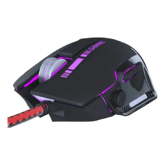 Mouse Optico Alambrico Xtech Gaming 3d Combative 8 Botones E