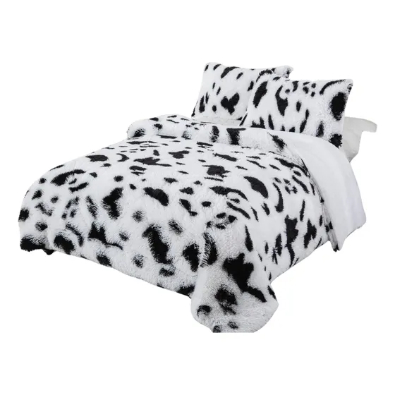 Cobertor Shaggy Pelo Alto Queen Size Borreguita Grueso