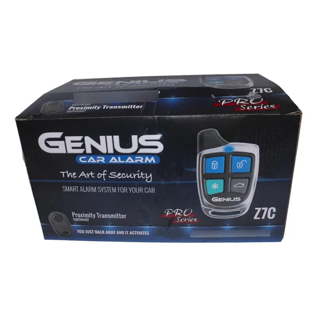 Alarma Genius Z7c De Auto Seguridad Con Sensor De Proximidad