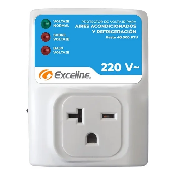 Protector Aire Acond Refrig Plug 220v 48.000btu Exceline