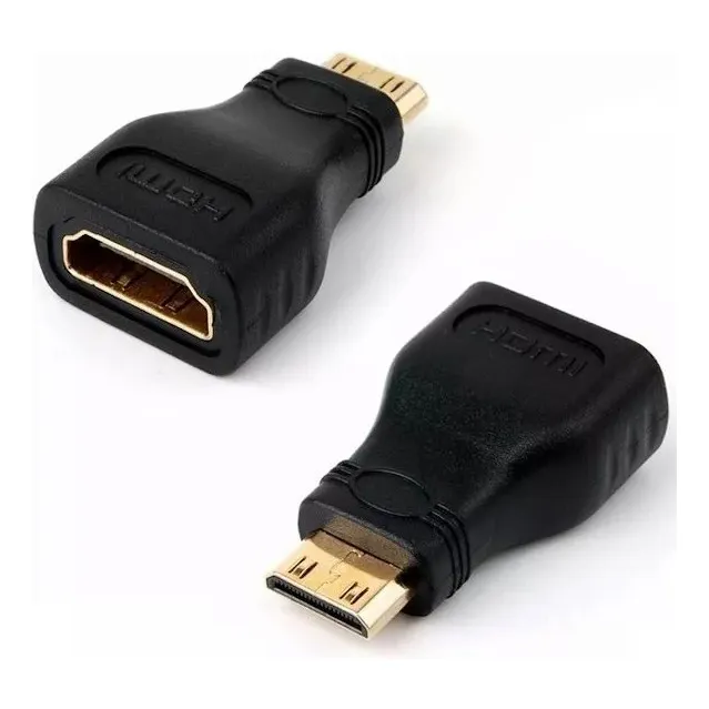 Mini Hdmi A Hdmi Convertidor Hdmi Hembra Cámaras Tablets