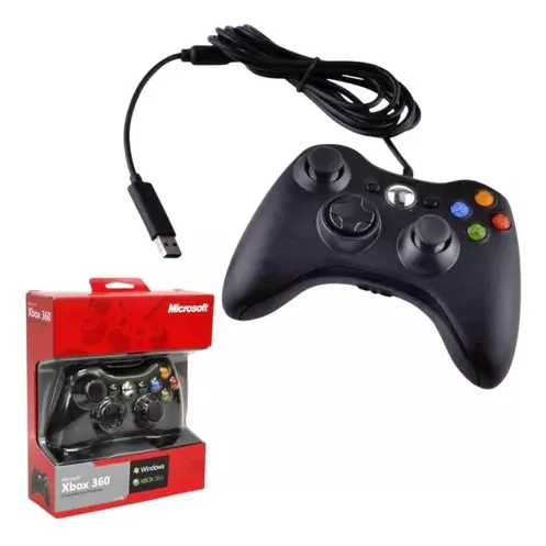 Control / Mando De Xbox 360 Alámbrico Compatible Con Pc 