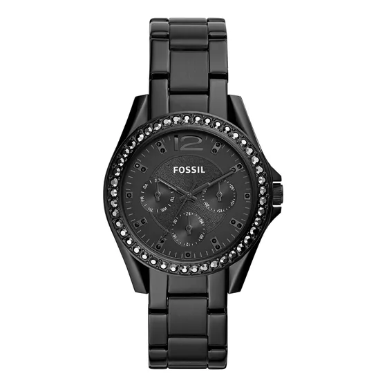 Reloj P/ Mujer Fossil Riley, De Acero Inoxidable, Analógico