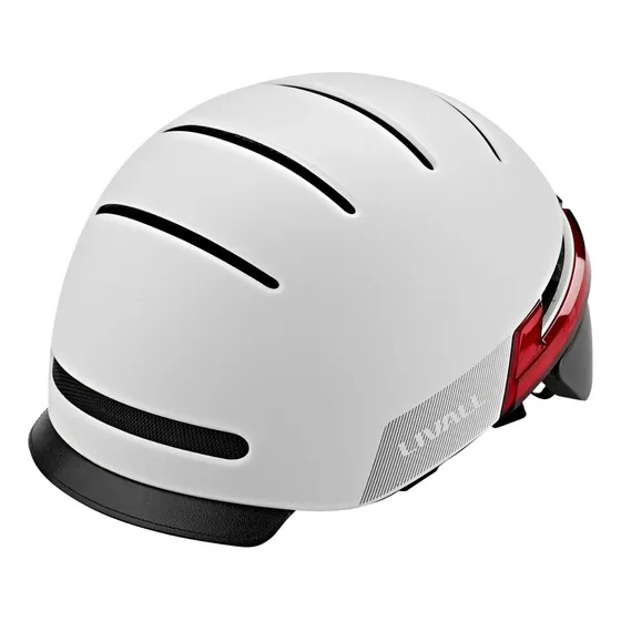Casco Inteligente Livall BH51M Neo Para Bicicleta y Scooter Con Luces, Talla M, Gris