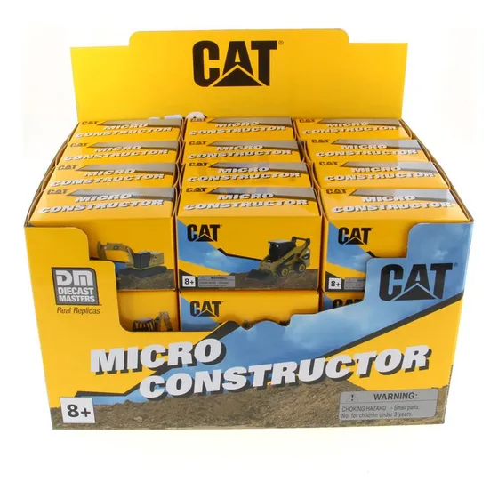 Surtido 36 Piezas Micro Constructor Caterpillar