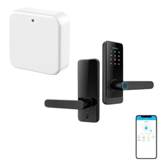 Cerradura Electrónica Huella Código Tarjeta App Con Gateway