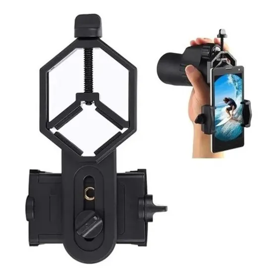 Adaptador Y Soporte Para Telescopio, Teléfono Y Binoculares