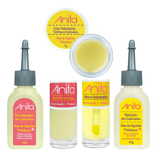 Kit 5 Tratamentos Óleo De Algodão & Melaleuca Anita Esmaltes Kit 5 Tratamentos Óleo De Algodão & Melaleuca Anita Esmaltes