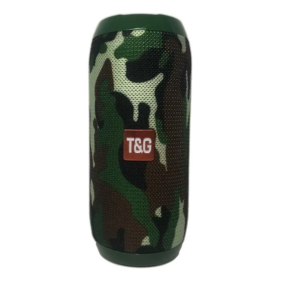 Parlante T&G Audio TG-117 Portátil con Bluetooth Waterproof Army Green