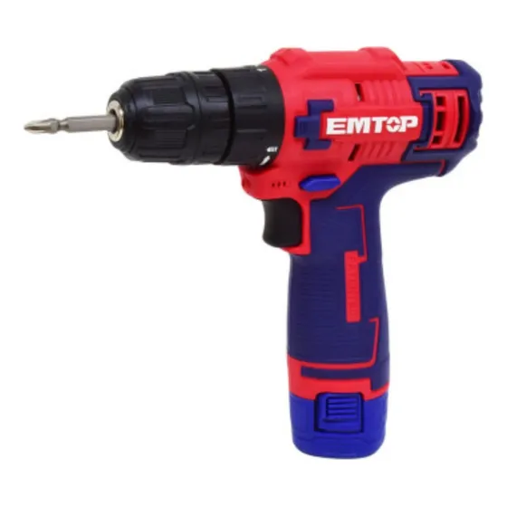 Taladro Atornillador 10mm 12v Emtop Ecdl12511