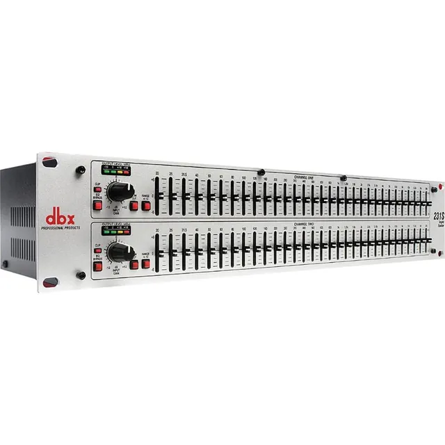 Dbx 231s Ecualizador De 31 Bandas De Doble Canal 31 Banda...