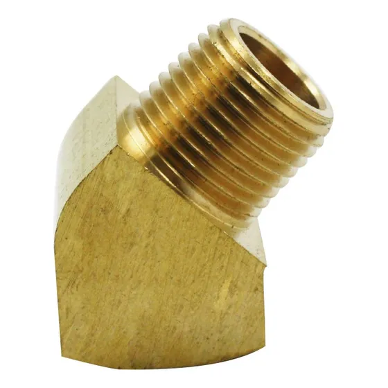 Codo Calle 45 Grado Npt Hembra 1 8  X 8 Macho Barstock (1