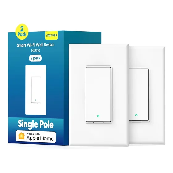Interruptor De Luz Inteligente Wi-fi 2.4ghz 1 Polo Pack 2 Us