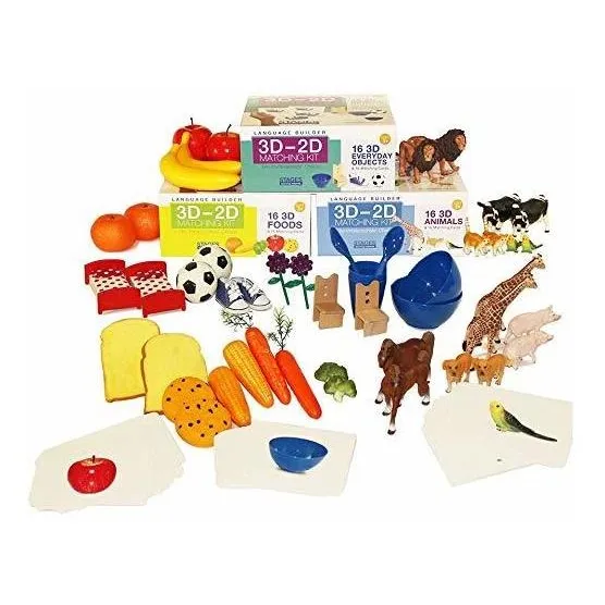 Stages Learning Language Builder 3 Box 3d-2d Kit A Juego: An