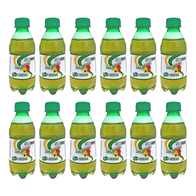 Refrigerante De Caju São Geraldo 200ml Fardo C/12 Un Cajuína