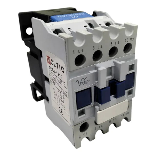 Voltio Contactores 12a 220v Con Contacto (no)